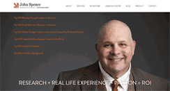 Desktop Screenshot of johnspence.com
